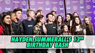 Hayden Summeralls 13Th Birthday Bash