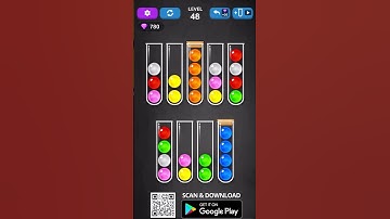 Ball Sort Puzzle Solution Level 48