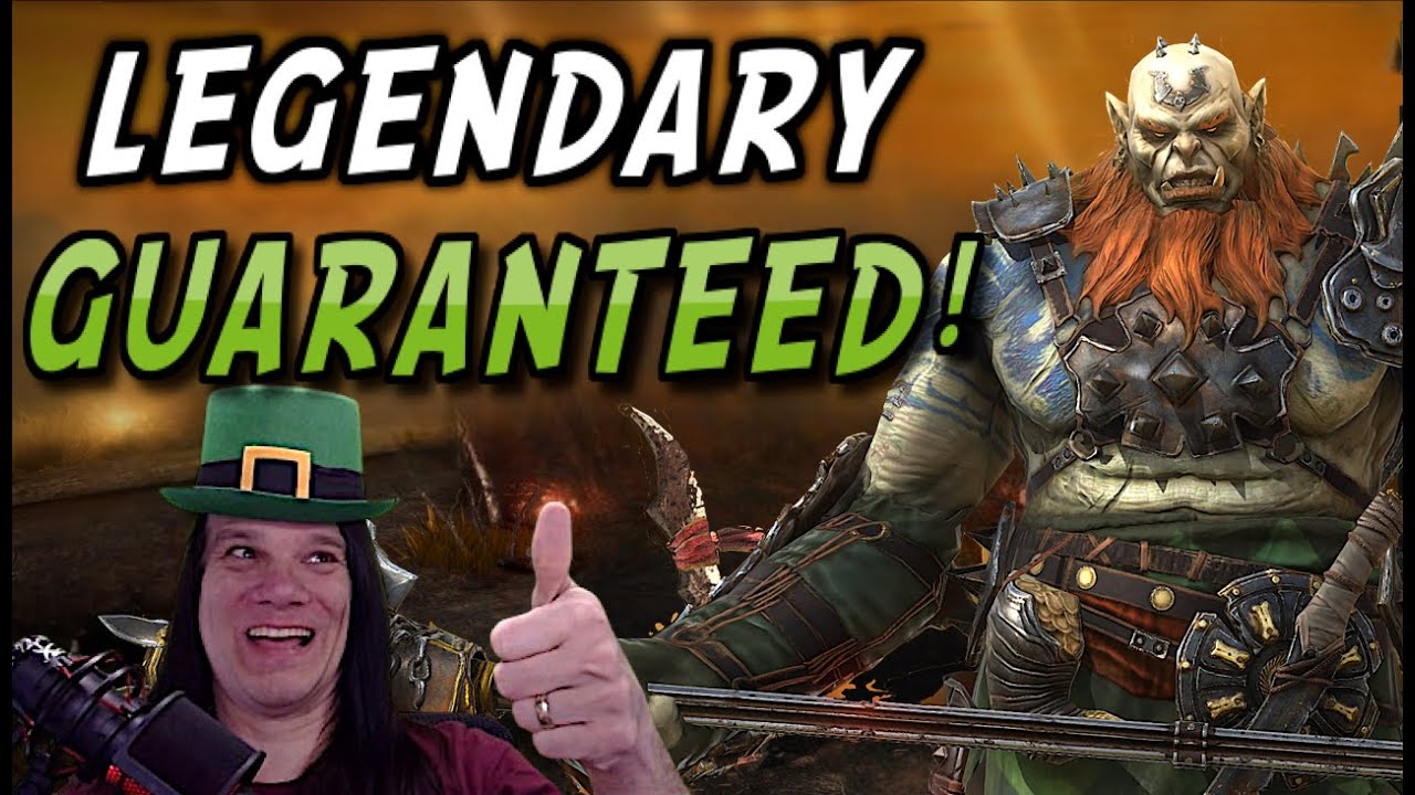 🍀 Happy St. Patricks Day 🍀 Void Legendary KAWN BRANCHBREAKER (Deck of Fate) Raid: Shadow Legends