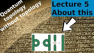Quantum topology without topology – Lecture 5