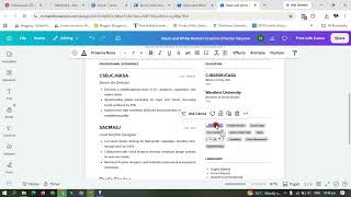 ATS-Friendly Resume Template - Canva Word Google Docs Apple Pages