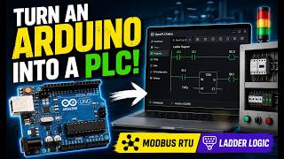 Turn Your Arduino Into A PLC | Programmable Logic Controller | Modbus RTY | OpenPLC Editor
