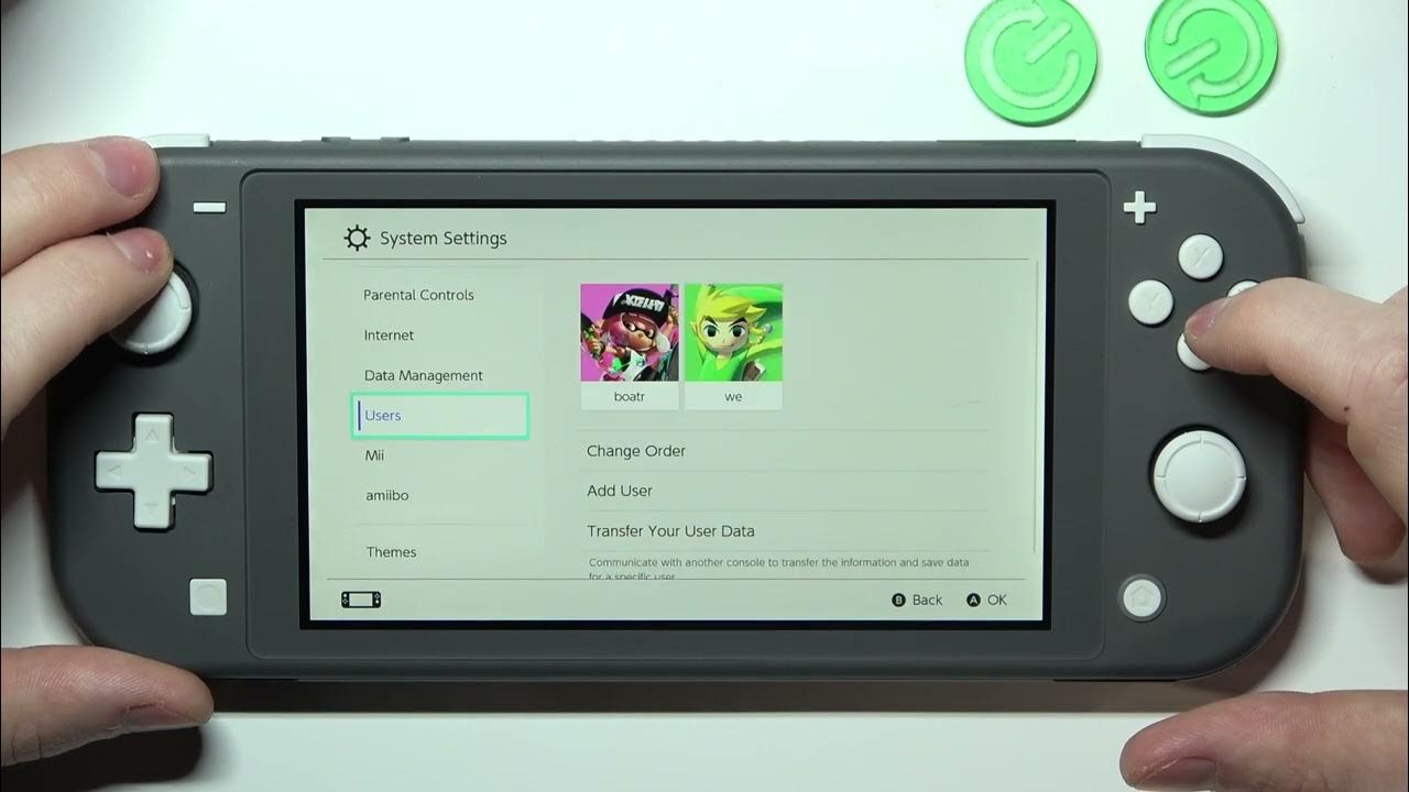 Nintendo Switch Lite How To Change Light & Dark Theme YouTube
