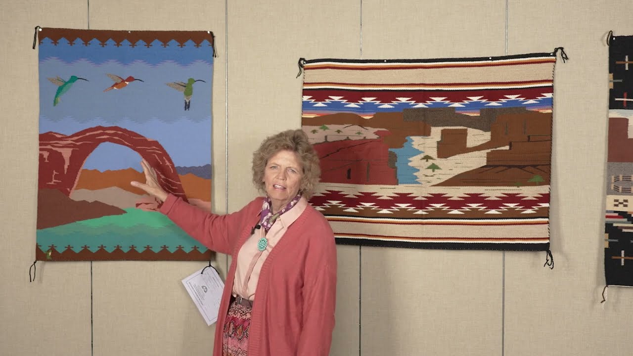 2022 Adopt-A-Native-Elder Navajo Rug Show & Sale Theme Rugs - YouTube