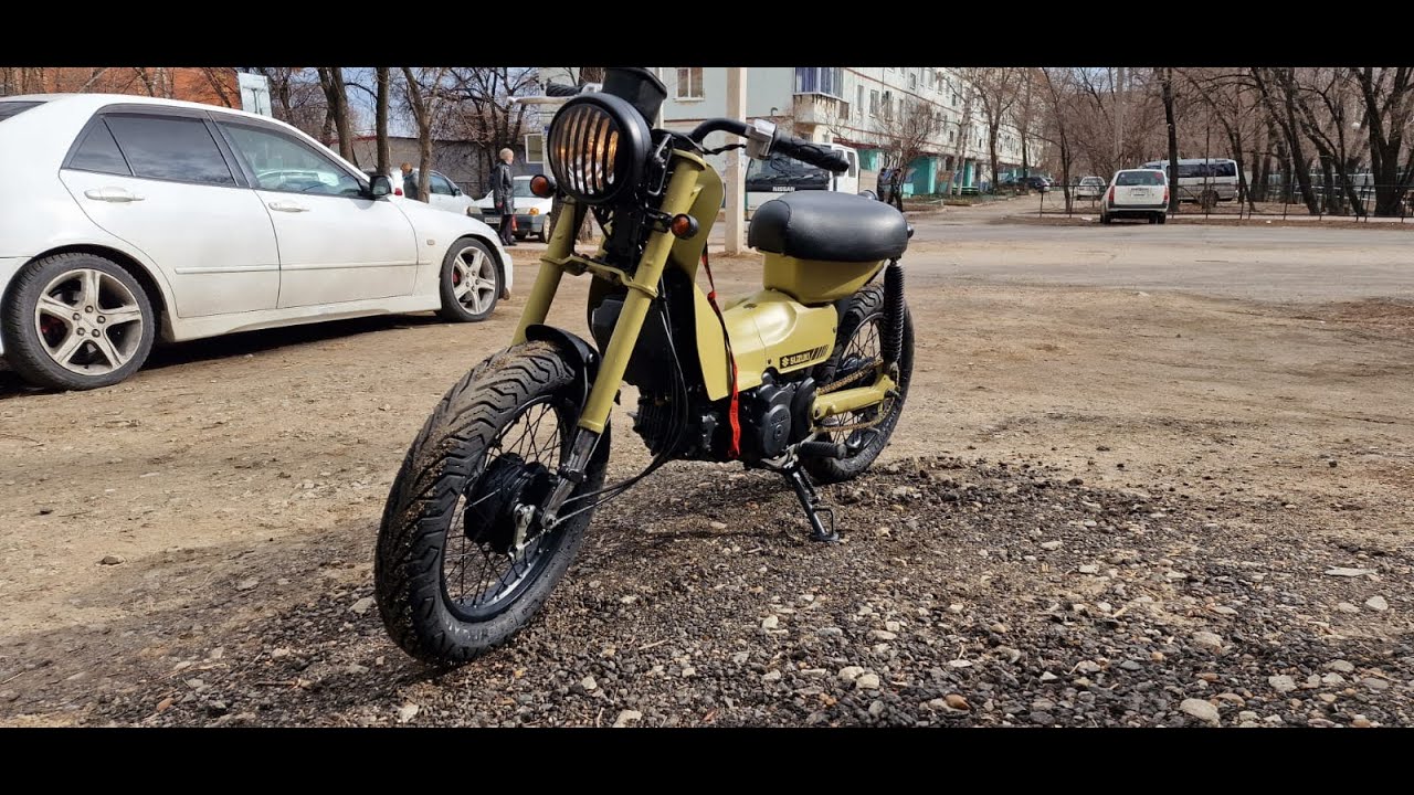 Suzuki Birdie custom - YouTube