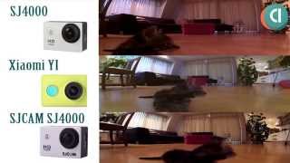 Xiaomi Yi vs SJCAM SJ4000 vs  SJ4000 (fake)