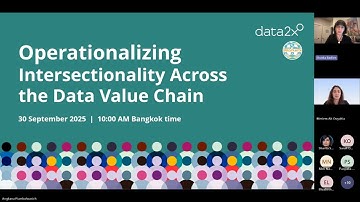 Asia-Pacific Stats Café: Operationalizing Intersectionality across the Data Value Chain