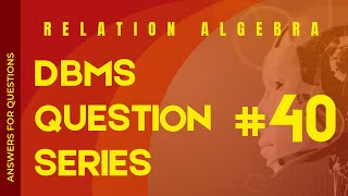 DBMS Question Session Task No 40 | 1st Year | Semester 01 | Java Institute | Uthila Wickramage