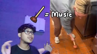 Making Music From Plunger Sound