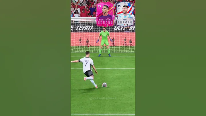 99 Messi Vs 99 Ronaldo On #eafc24