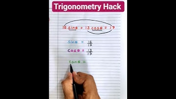 Trigonometry easy trick|trigonometry|trigonometry hack|trigonometry questions|#trigonometry#shorts