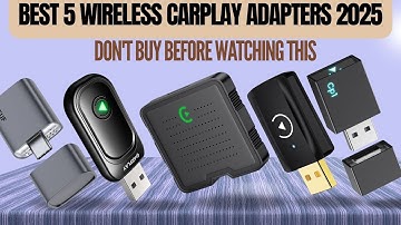 Stop Using Cables! 5 Best Wireless CarPlay Adapters for a Cleaner Car.