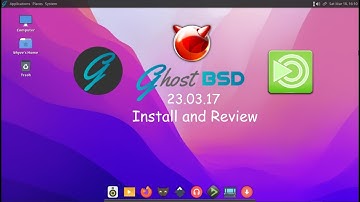 GhostBSD - A simple, elegant desktop BSD Operating System