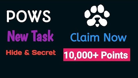 Paws Airdrops 💥 Paws 10000+ Points