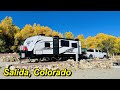 Salida, Colorado ( Strong Winds and First Snowfall for Big Haul 2021)