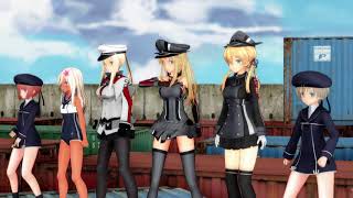 【MMD】艦これキャラでスーパー戦隊名乗り、他【艦これ】