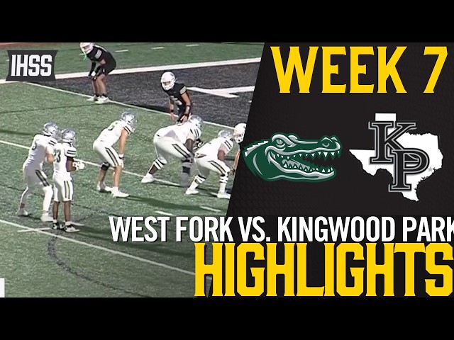 West Fork Dominates Kingwood Park 34-16 | Texas Oncology Team of the Week