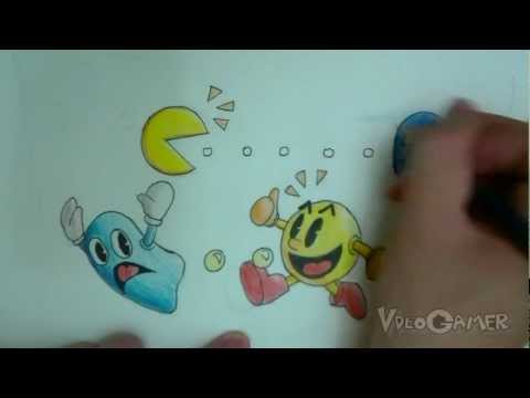 Como desenhar Pacman e Ghost