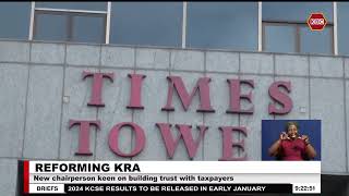 Ndiritu Muriithi sworn in as KRA Chairperson