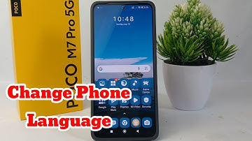 How To Change Phone Language on Poco M7 Pro