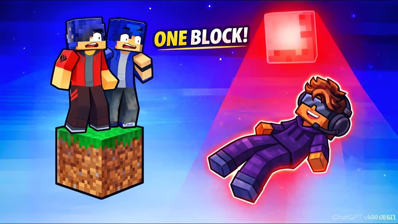 ONE BLOCK Survival Challenge in Minecraft | Can We Win?one block - YouTube