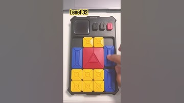 Super Slide Challenge-Level 32 (within 15s) #puzzlesolving #satisfying
