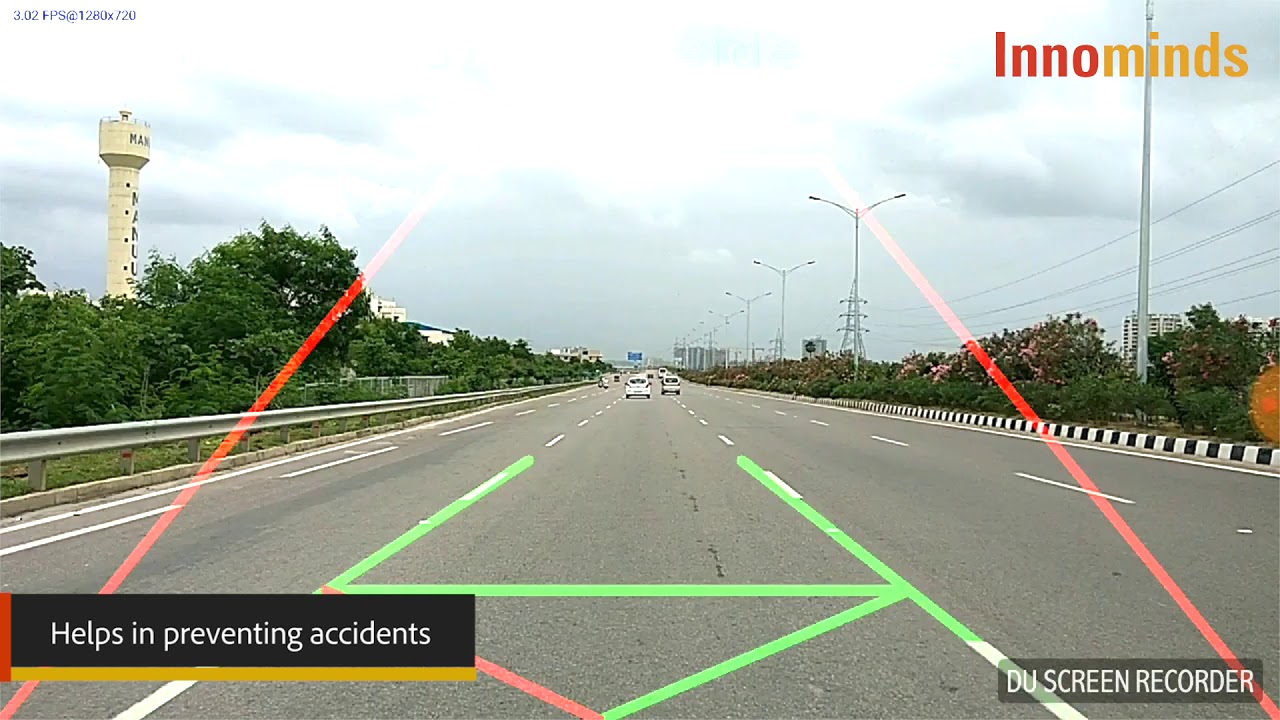 Driver Assistance for Lane Detection and Alerts - YouTube