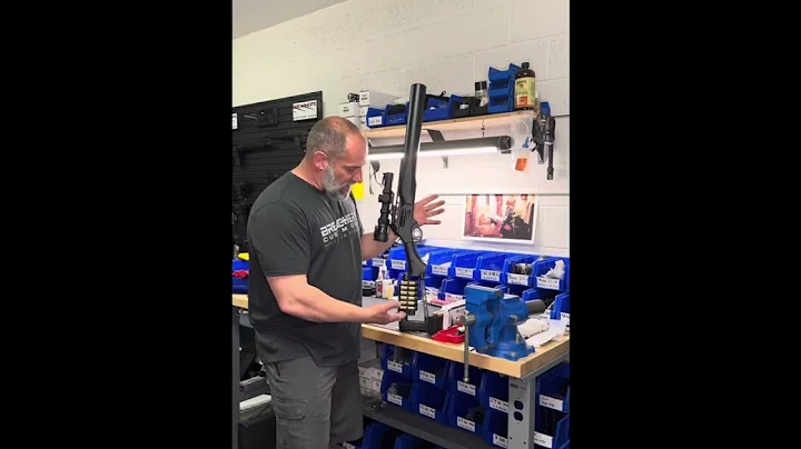 Wren Metalworks Integrally Suppressed 45-70 lever gun.