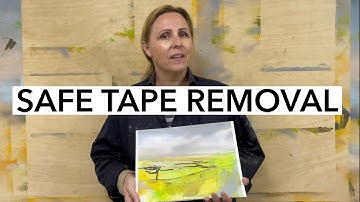 No More Rips - Removing Masking Tape from Your Artwork