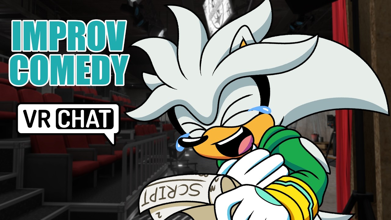 AUDIANCE ANARCHY!?! - Silver's & Friends VR Chat Improv Comedy!