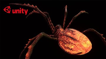 Hell spider (Unity engine ready model)