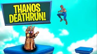 I Played A Thanos Deathrun In Fortnite Fortnite Creative Mode