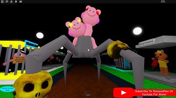 ROBLOX PIGGY Spider Piggy BOSS JUMPSCARE | 2020 (BOSS PIGGY)