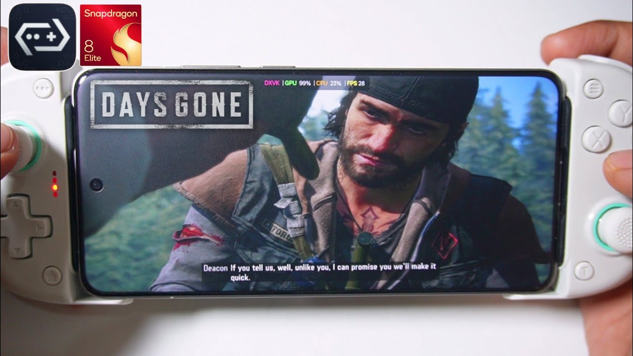 DAYS GONE - Gamehub Emulator | Snapdragon 8 Elite 
