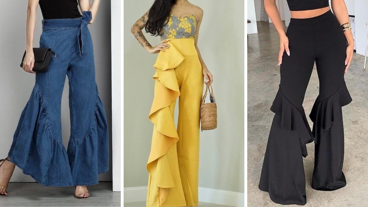 Ruffle Chic: Fashion Forward Pants for the Modern Woman