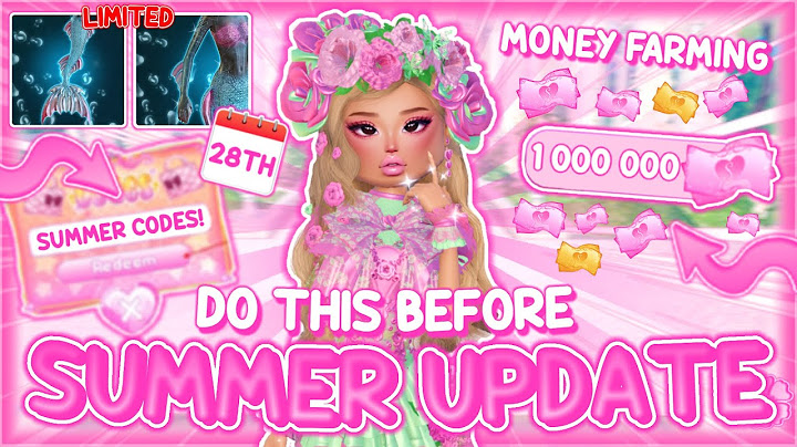 *NEW LIMITED CODES!!* DO THIS QUICK BEFORE THE NEW DRESS TO IMPRESS SUMMER UPDATE *FARMING* | Roblox