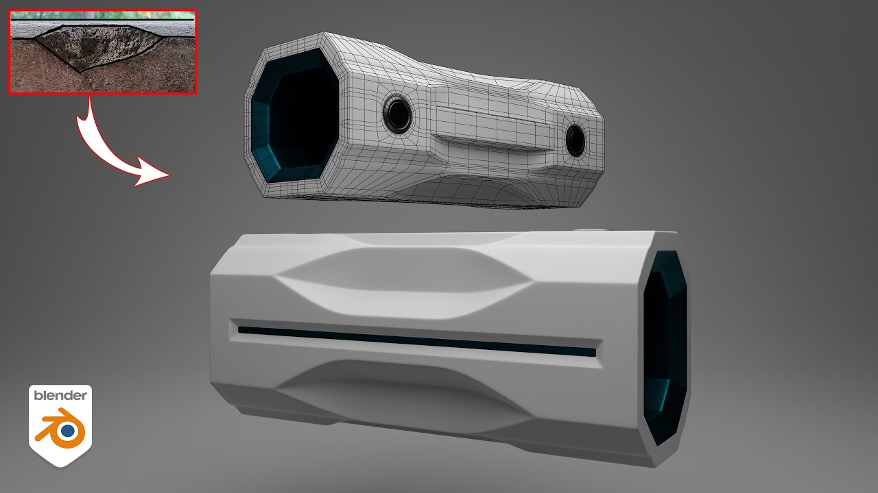 Blender Modeling _ Blender Subdivision Surface Modeling 14 YouTube