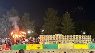 Baylor University 2024 Homecoming Bonfire
