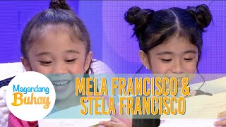 Mela and Stela's touching letter for her Mama and Papa | Magandang Buhay