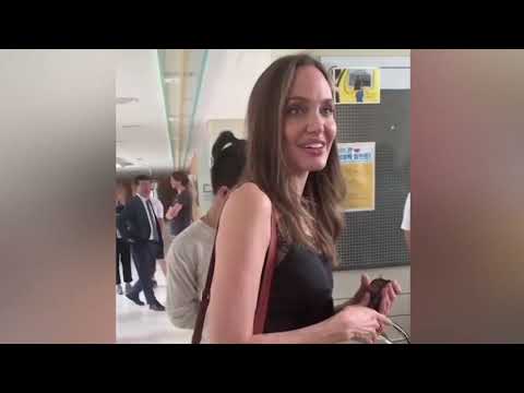 ანჯელინა ჯოლი ცდილობს არ იტიროს..