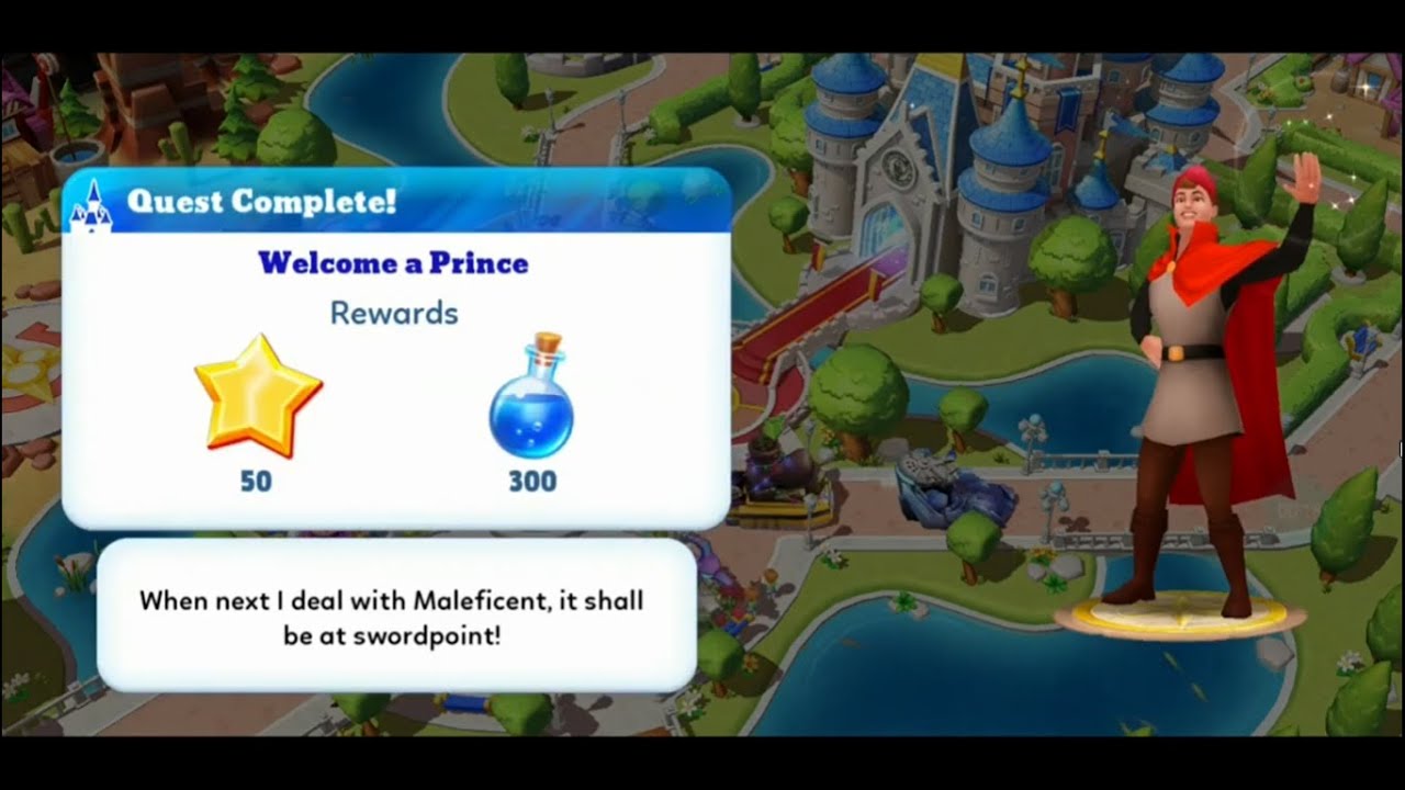 ( welcome PRİNCE PİHİLLİP )DİSNEY MAGİC KİNGDOMS PART-152