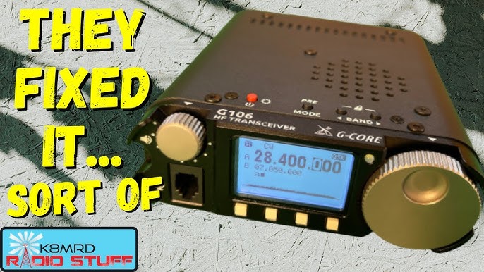 Xiegu Transceptor G106 SDR HF, radio QRP de 5 W, SSB CW AM WFM, soporte FT8  : : Electrónicos