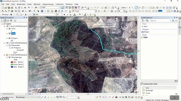 How to digitize the georeferenced image