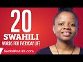 20 swahili words for everyday life  basic vocabulary 1