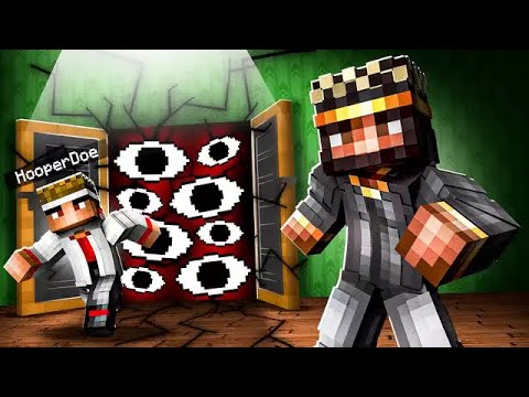 Do NOT Open This Door in Minecraft… (SCARY ROBLOX DOORS MONSTERS!)