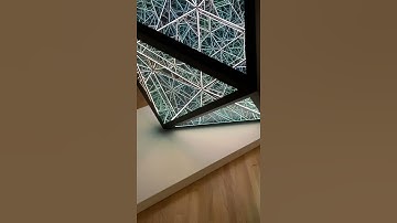 Crystal Bridges museum. Crystal Tesseract, Infinity Mirror