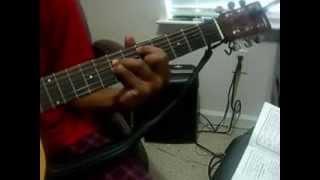 Nevu chesina upakaramulaku - Telugu christian song with acoustic guitar