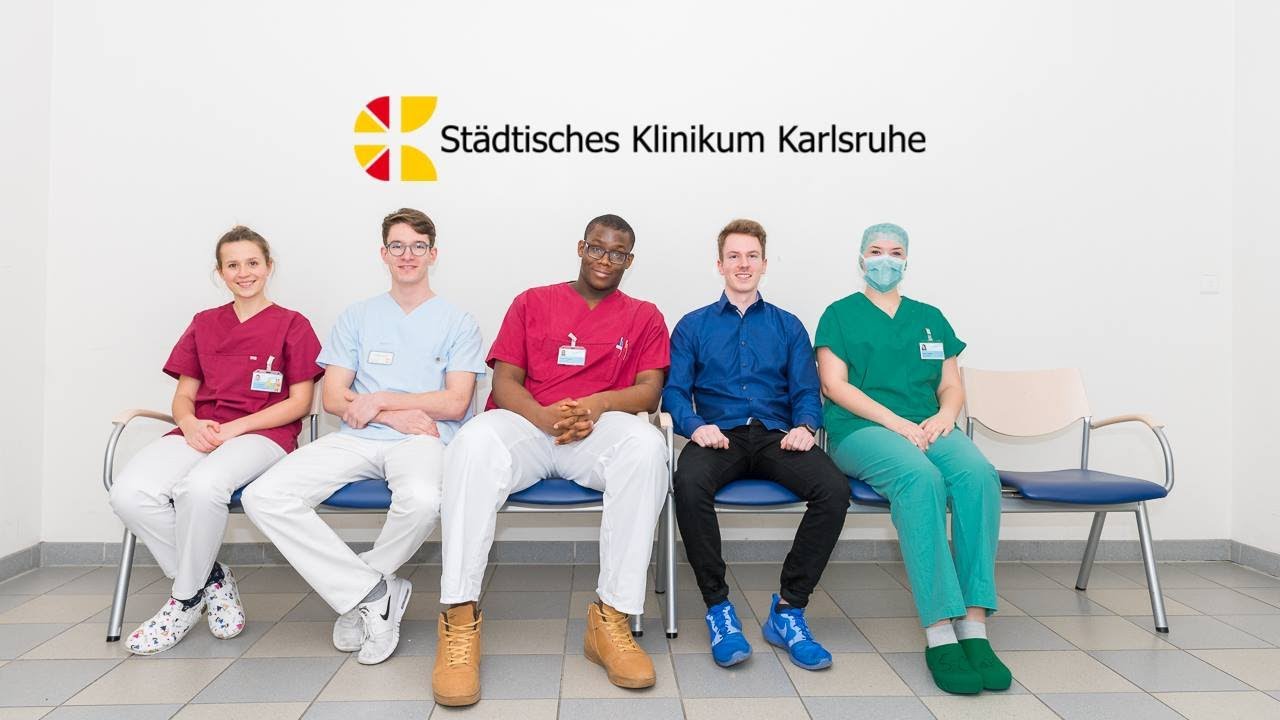 Attraktive Berufe im Gesundheitswesen Ausbildung am Städtischen Klinikum Karlsruhe YouTube