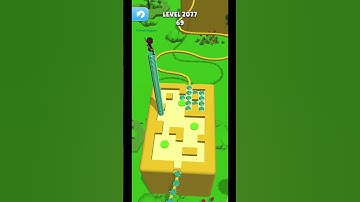 Gameplay top mobile games Relaxing n satisfying game iOS/ANDROID Stacky Dash  #shorts Level 2077
