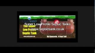 Super Low Profile Septic Tank